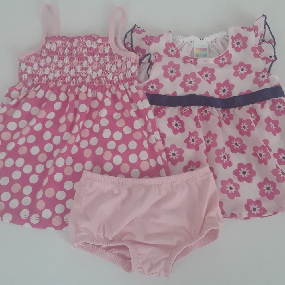 Healthtex Girls Dress 3pc Set